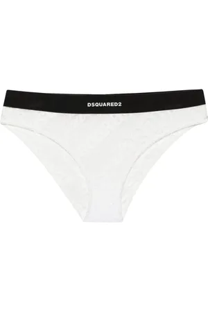 Dsquared2 Bragas de encaje con logo en la cintura