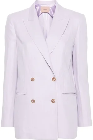 Twin-Set Blazer con placa del logo
