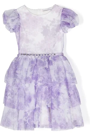 MONNALISA Vestido con motivo floral