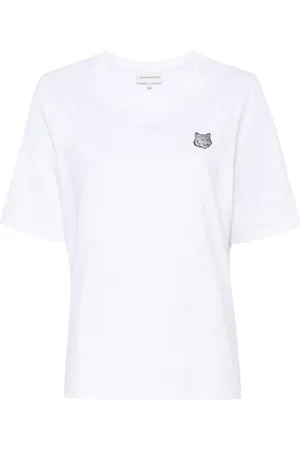 Maison Kitsuné Camiseta con aplique Fox