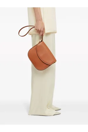 Jil Sander Bandolera Coin con logo en relieve