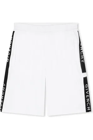 Givenchy Bermudas con franja del logo