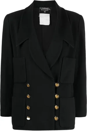 CHANEL Chaqueta con botones CC
