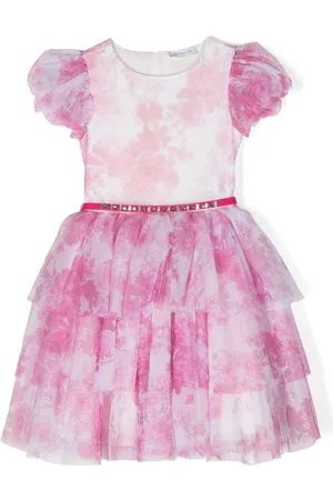 MONNALISA Vestido corto con estampado floral