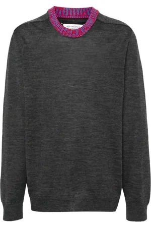 Maison Margiela Jersey con cuello en contraste