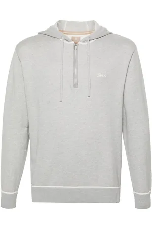 Boggi Milano Sudadera con capucha y logo bordado