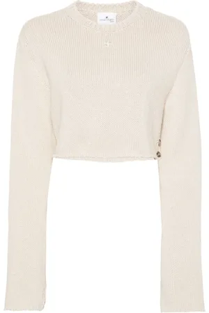 Courrèges Jersey corto con logo bordado