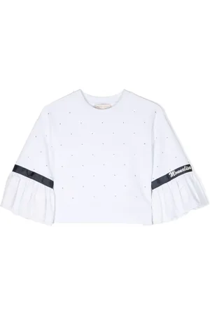 MONNALISA Blusa con logo estampado