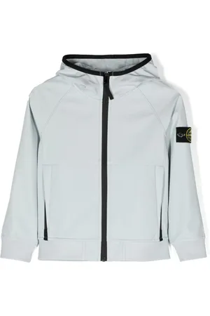 Stone Island Chaqueta con capucha y distintivo Compass