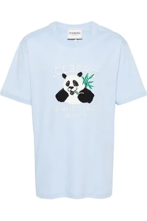 Iceberg Camiseta con logo bordado
