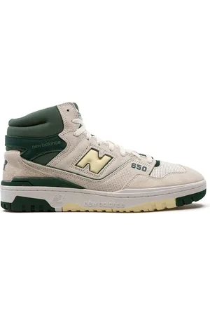 New Balance Zapatillas altas 650R Sea Salt/Nightwatch Green