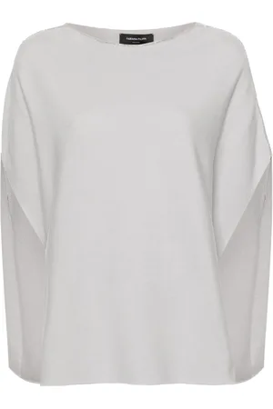 Fabiana Filippi Jersey sin mangas con ribete de cuentas