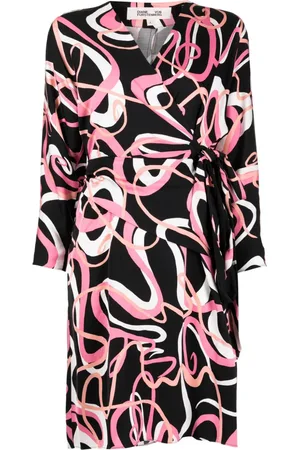 Diane von Furstenberg Vestido Mikah cruzado