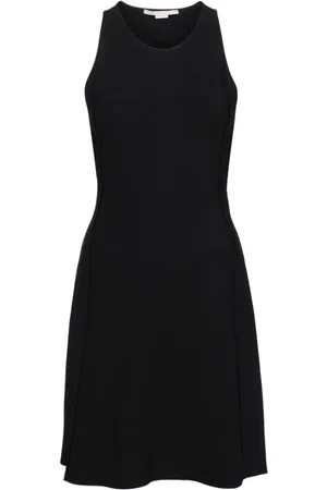 Stella McCartney Vestido tubo con cuello redondo