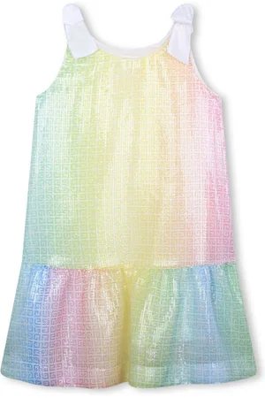 Givenchy Vestido acampanado con motivo 4G