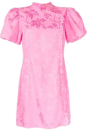 KITRI Vestido corto Philippa con motivo en jacquard