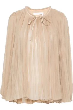 Chloé Blusa semitraslúcida