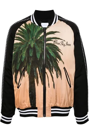 BLUE SKY INN Chaqueta bomber con estampado gráfico
