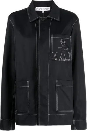 J.W.Anderson Chaqueta con logo bordado