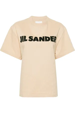 Jil Sander Camiseta con logo estampado