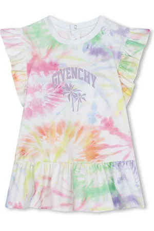 Givenchy Vestido acampanado con estampado fireworks