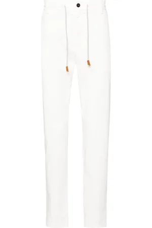 ELEVENTY Pantalones rectos de talle medio