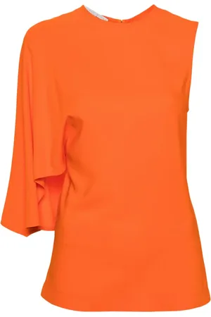 Stella McCartney Top asimétrico con capa
