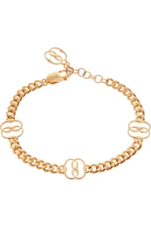Bally Pulsera de cadena con charm Emblem
