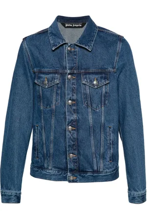 Palm Angels Chaqueta vaquera con monograma