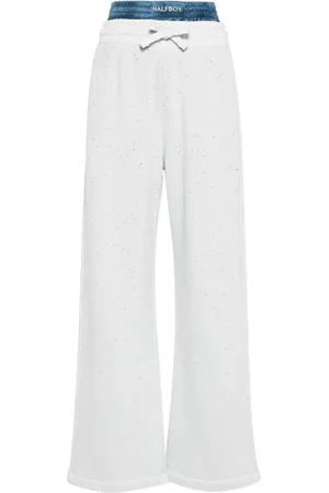 Halfboy Pantalones de chándal rectos a capas