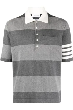 Thom Browne Polo con motivo 4-Bar