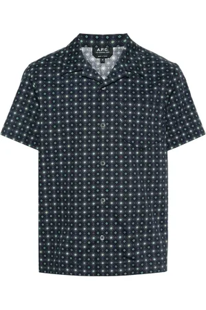 A.P.C. Camisa Lloyd con estampado geométrico