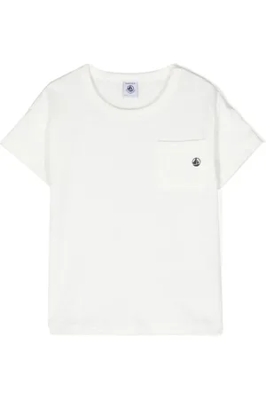 Petit Bateau Camiseta con bolsillo en el pecho