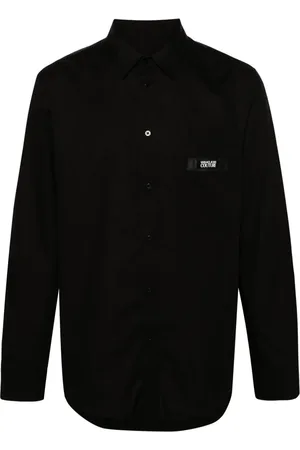 VERSACE Camisa con parche del logo