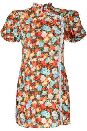 KITRI Vestido corto Philippa con estampado floral
