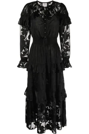 Marchesa Notte Vestido midi Diantha