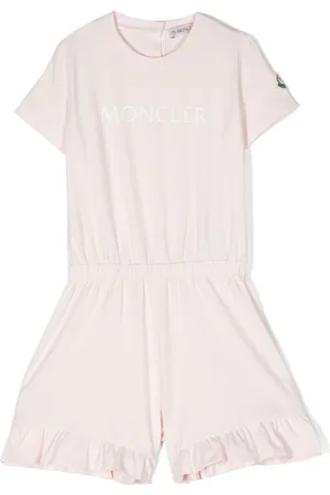 Moncler Pelele con logo estampado