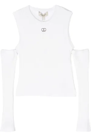 Twin-Set Top de punto con hombros descubiertos