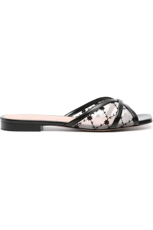 MALONE SOULIERS Sandalias Perla con bordado floral