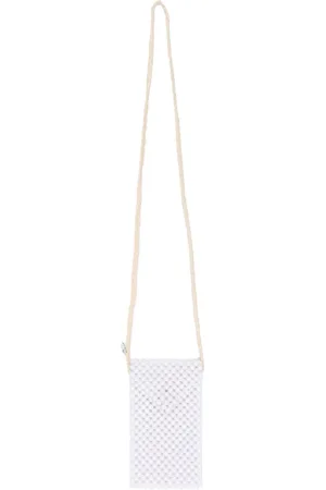 MONNALISA Bandolera con aplique de perlas