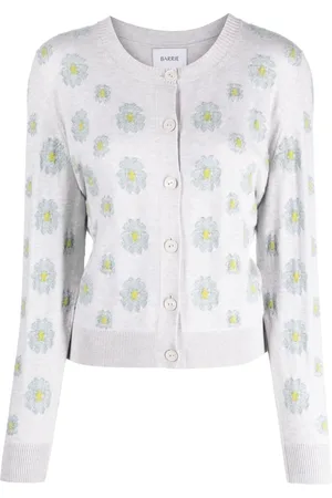 Barrie Cárdigan con bordado floral
