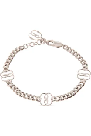 Bally Pulsera de cadena con charm Emblem