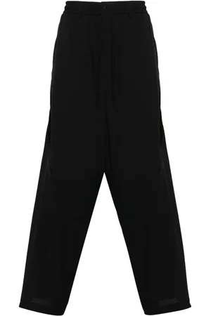 Y-3 Pantalones de chándal con logo estampado