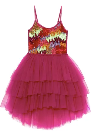 Tutu Du Monde Vestido Pop Art con apliques