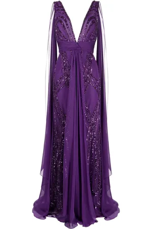 Zuhair Murad Vestido de fiesta con cuentas