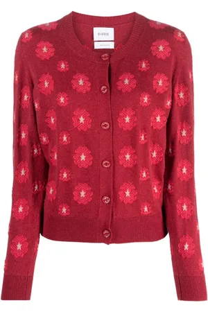 Barrie Cárdigan con bordado floral