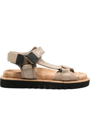 Ralph Lauren Sandalias con tira en grosgrain