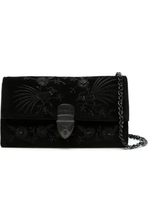 ASPINAL OF LONDON Bolso de mano Mayfair con bordado floral
