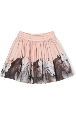 Molo Falda Brenda con estampado de caballo