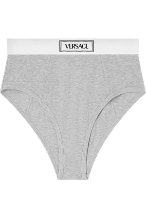 VERSACE Bragas con logo en la cintura